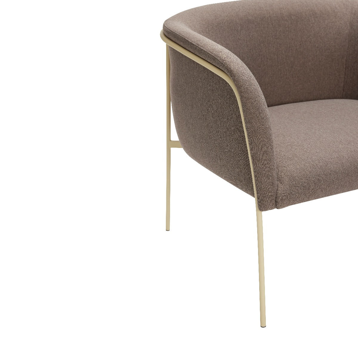 Eyrie Lounge Tool, Pruun / Helekollane - Hübsch - snug.ee
