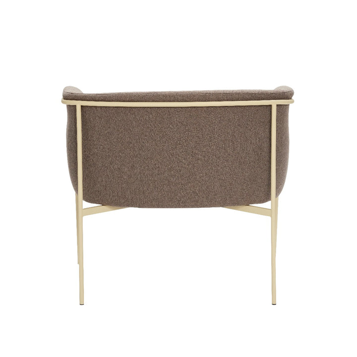 Eyrie Lounge Tool, Pruun / Helekollane - Hübsch - snug.ee