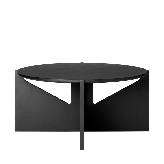 Simple Ümmargune Diivanilaud XL, Must - Kristina Dam Studio - snug.ee