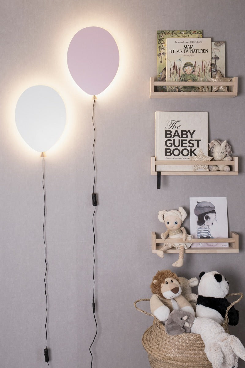 Balloon Seinavalgusti, Roosa - Globen Lighting - snug.ee