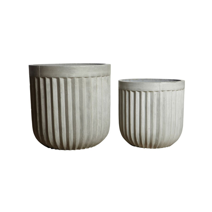 Concrete Lillepottide Komplekt - House Doctor - snug.ee