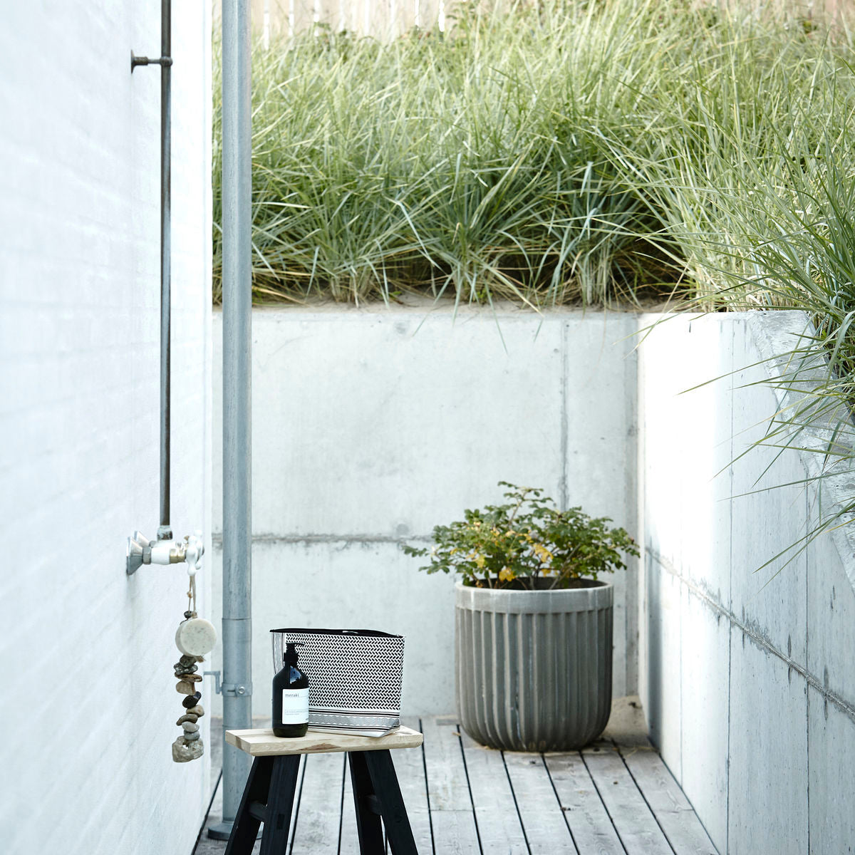 Concrete Lillepottide Komplekt - House Doctor - snug.ee