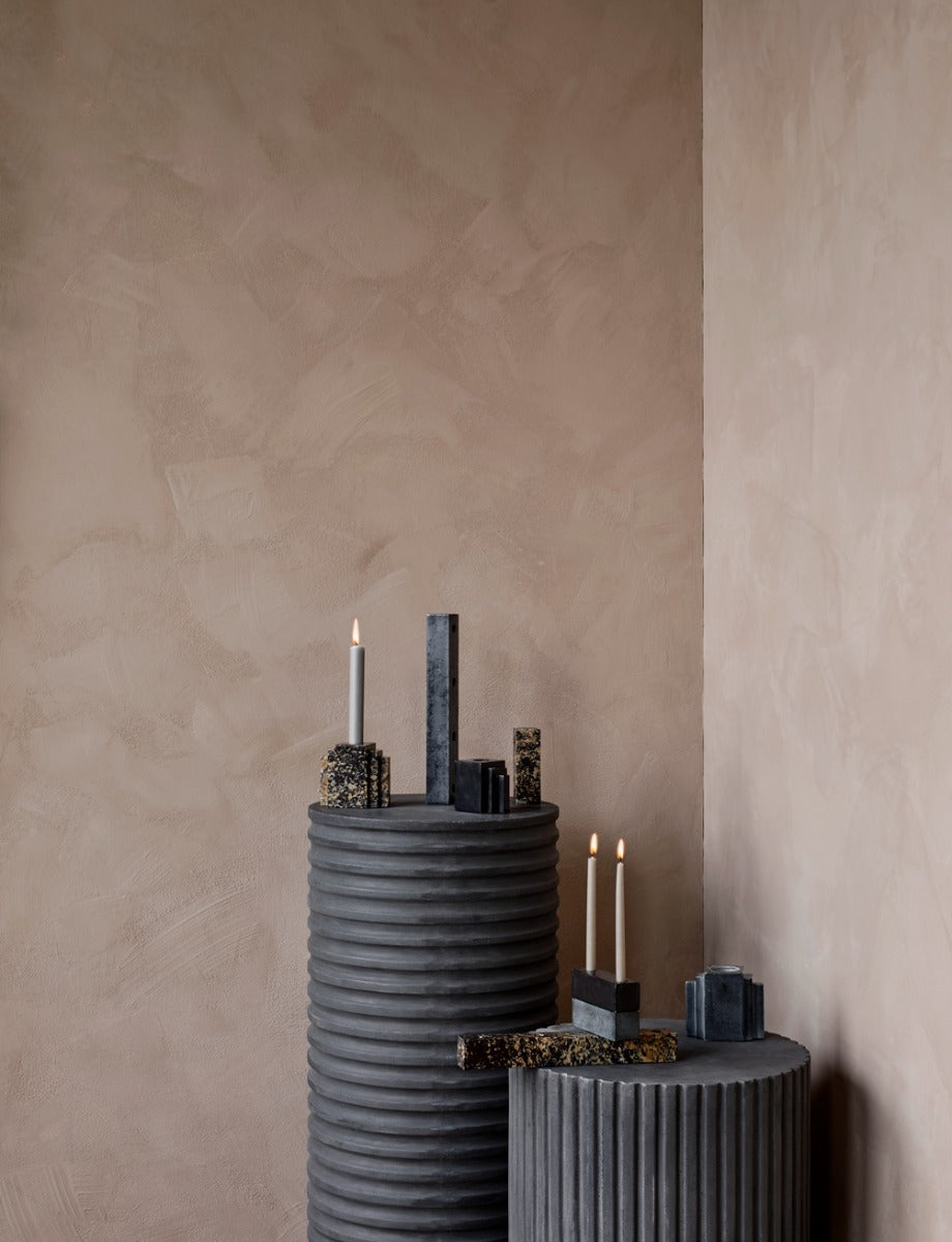 Rillo Postament, Charcoal 56 - Broste Copenhagen - snug.ee