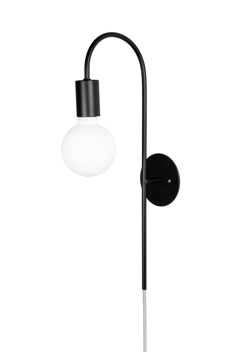 Grace Seinavalgusti, Must - Globen Lighting - snug.ee
