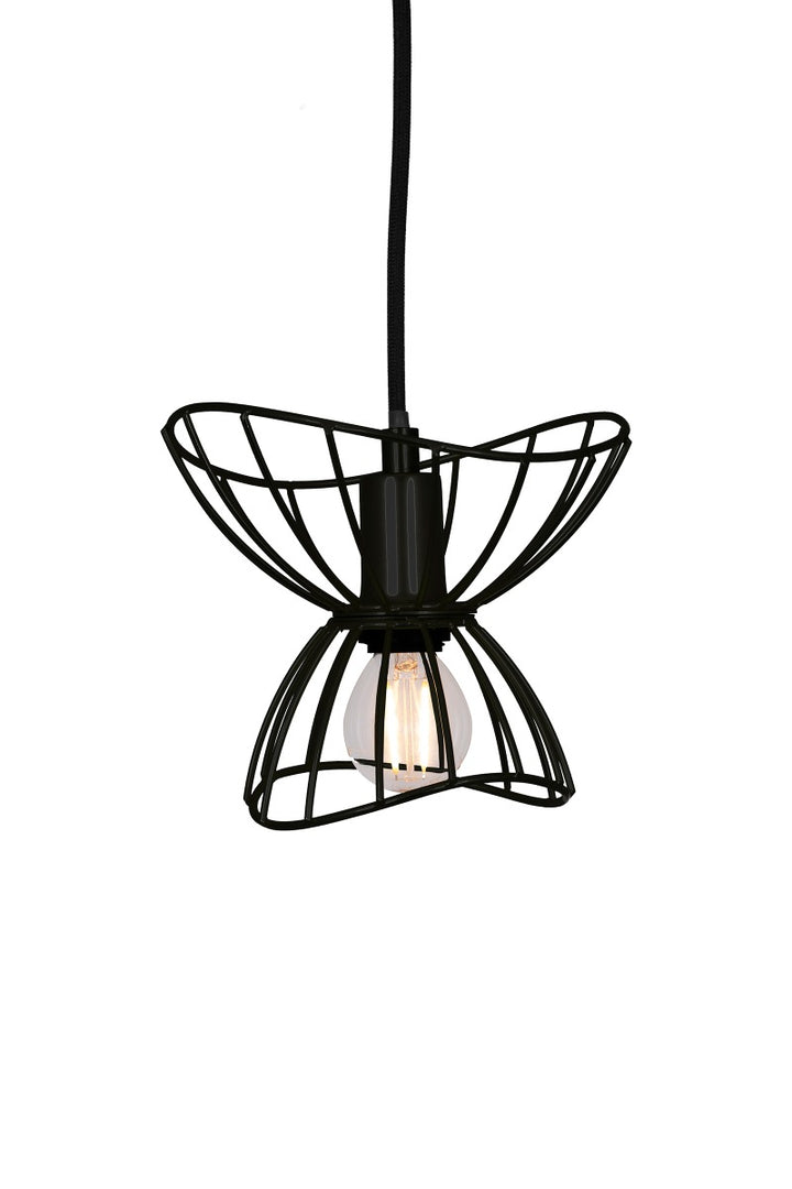 Ray 16 Rippvalgusti, Must - Globen Lighting - snug.ee