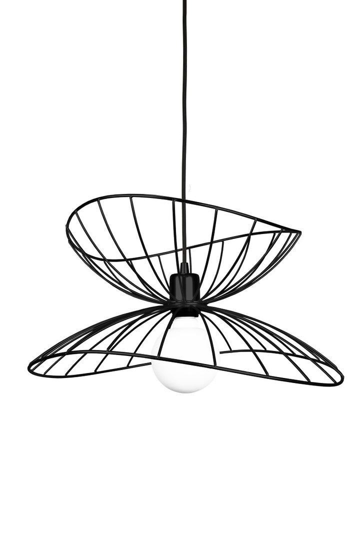 Ray 45 Rippvalgusti, Must - Globen Lighting - snug.ee