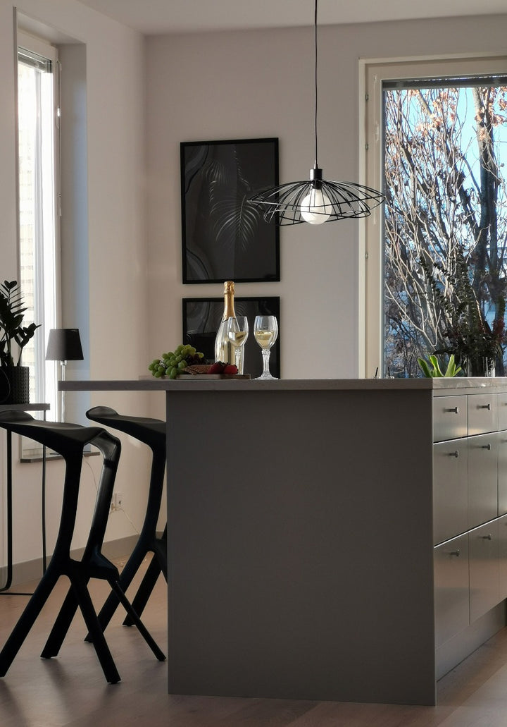 Ray 45 Laevalgusti, Must - Globen Lighting - snug.ee