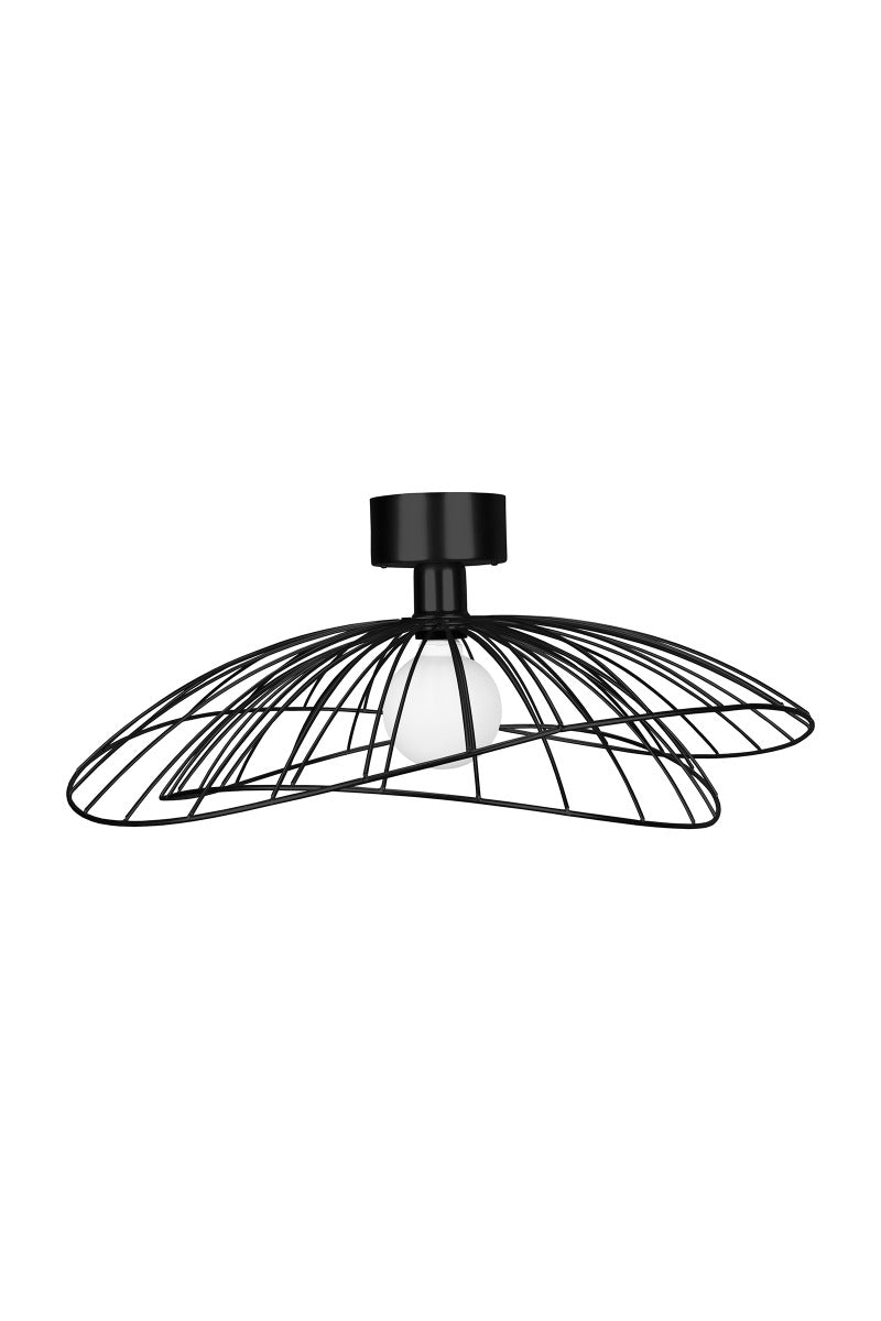 Ray Plafoonvalgusti, Must - Globen Lighting - snug.ee