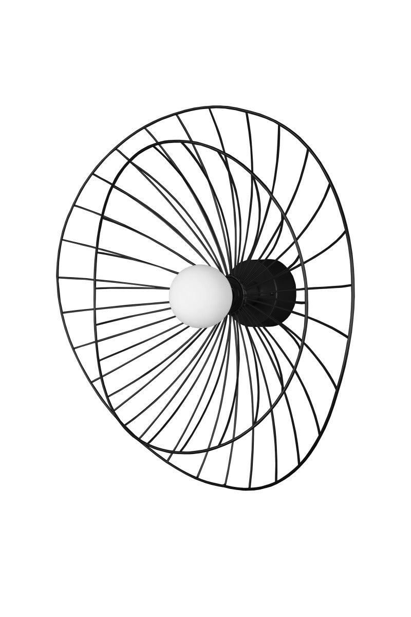 Ray Plafoonvalgusti, Must - Globen Lighting - snug.ee