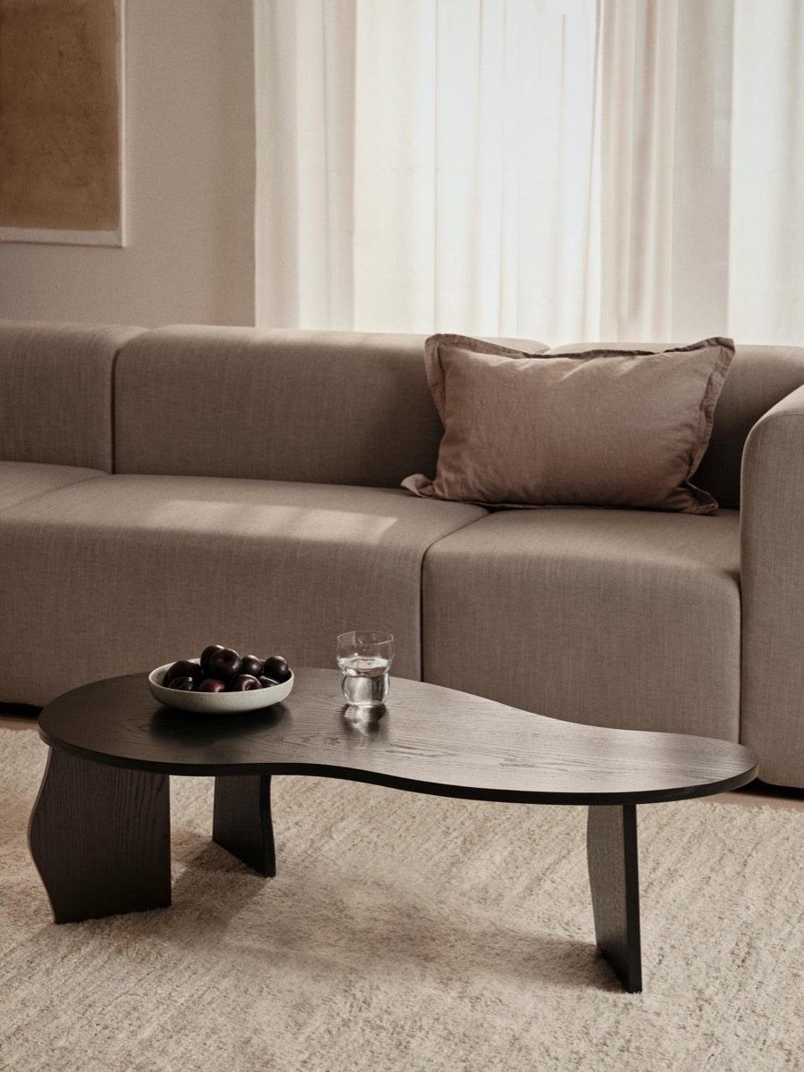 Brook Ovaalne Diivanilaud, Must - Broste Copenhagen - snug.ee