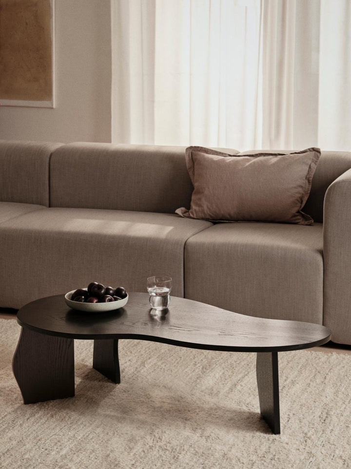 Brook Ovaalne Diivanilaud, Must - Broste Copenhagen - snug.ee