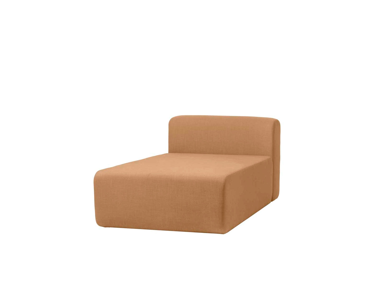 Moodul Lagoon Chaise Longue, Ocher - Broste Copenhagen - snug.ee
