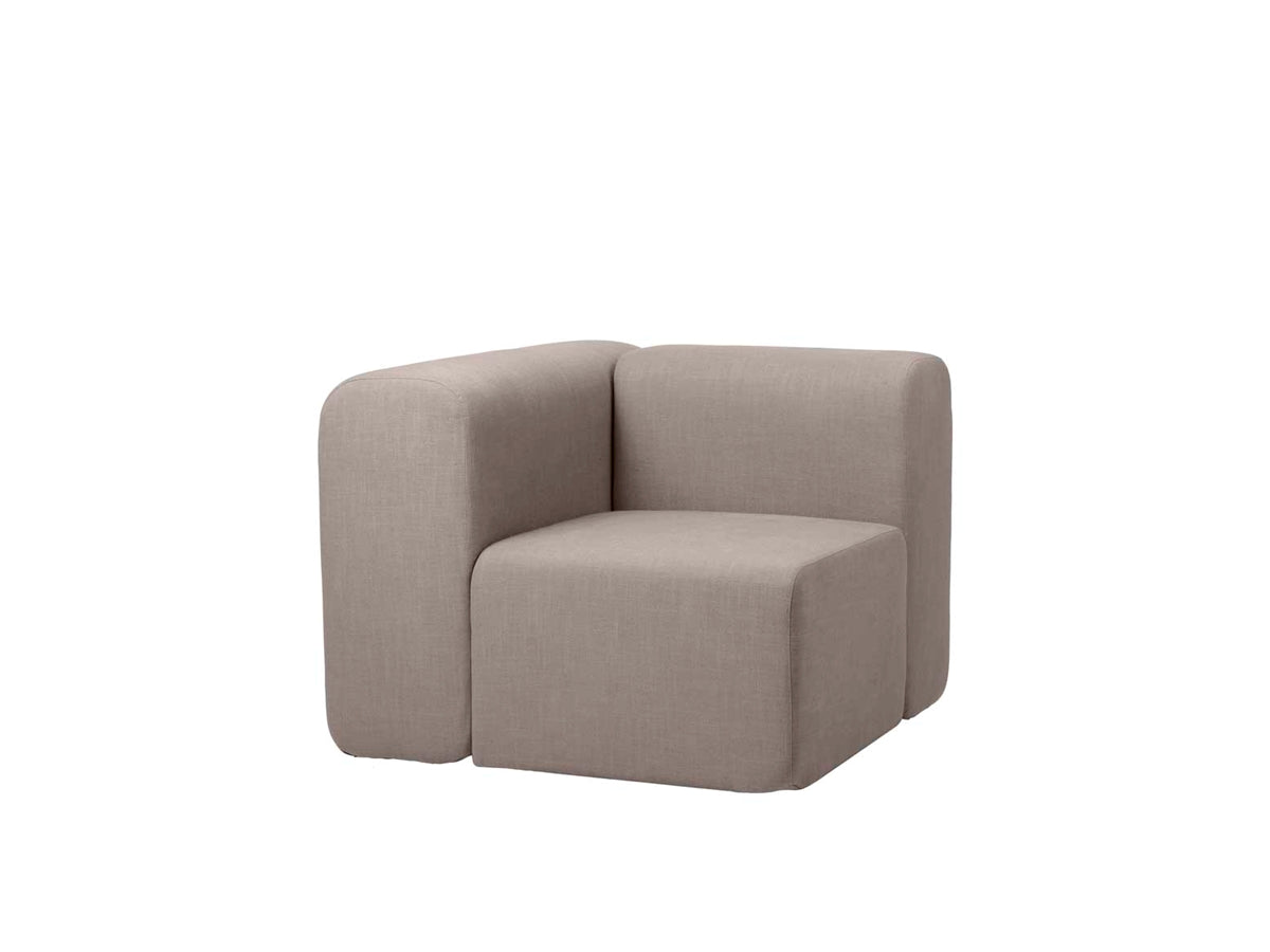Moodul Lagoon Corner Right, Latte - Broste Copenhagen - snug.ee