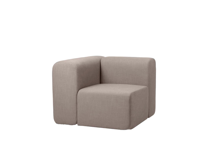 Moodul Lagoon Corner Right, Latte - Broste Copenhagen - snug.ee