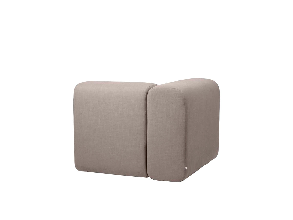 Moodul Lagoon Corner Right, Latte - Broste Copenhagen - snug.ee