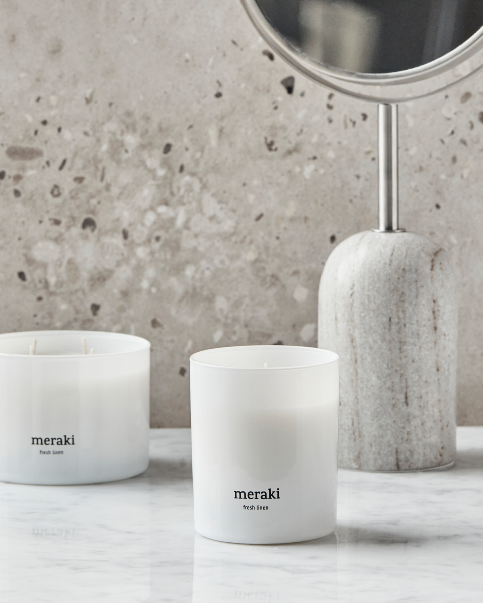Lõhnaküünal, Fresh Linen - Meraki - snug.ee