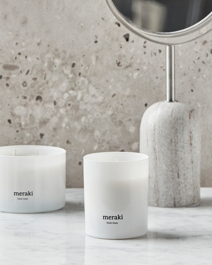 Lõhnaküünal, Fresh Linen - Meraki - snug.ee