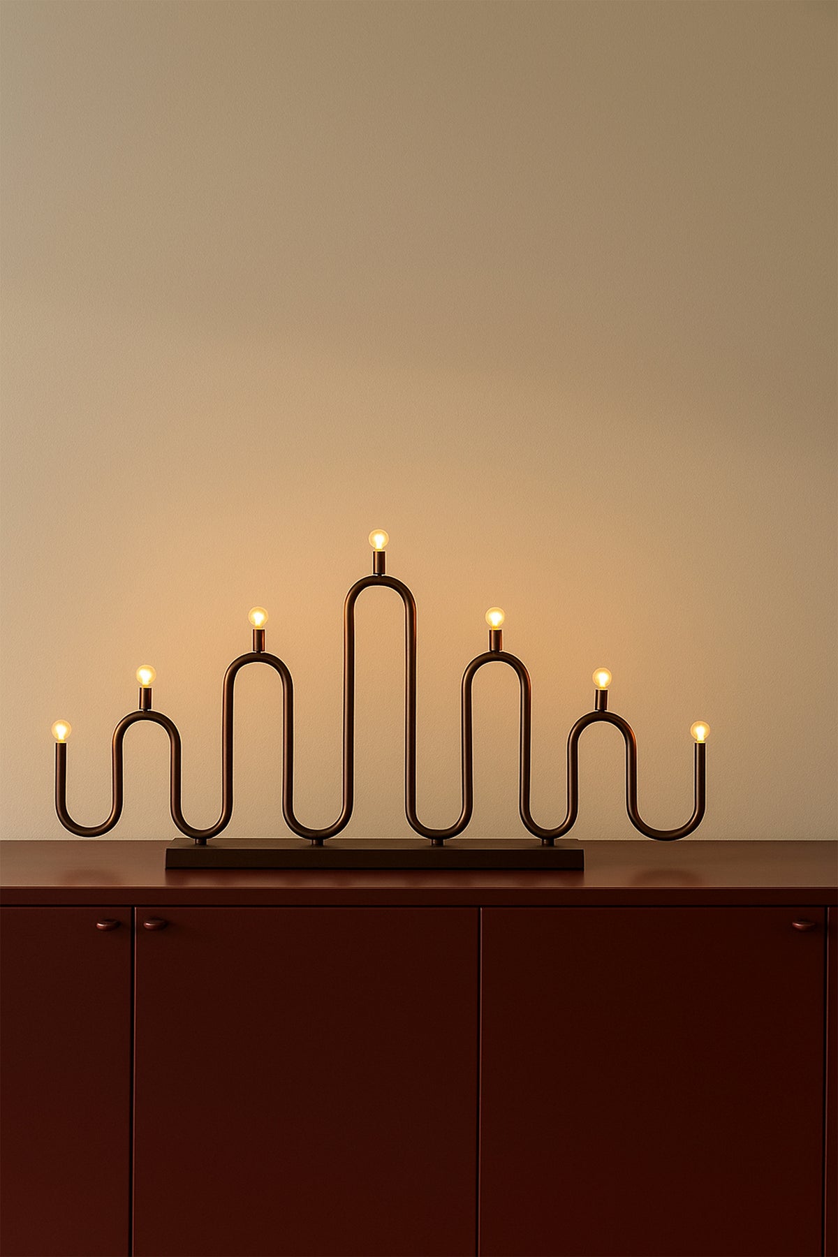 Noel 7 Advendiküünal, Pronks
