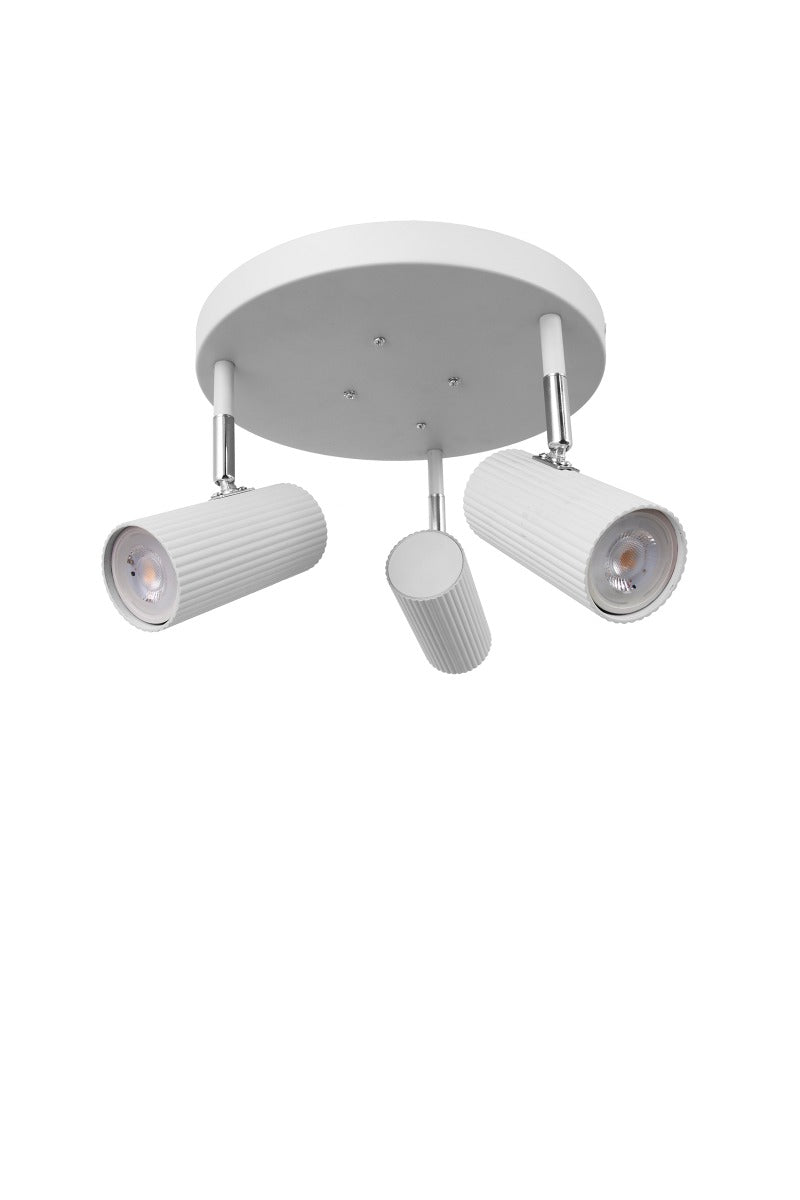 Hubble 3 Plafoonvalgusti, Valge - Globen Lighting - snug.ee