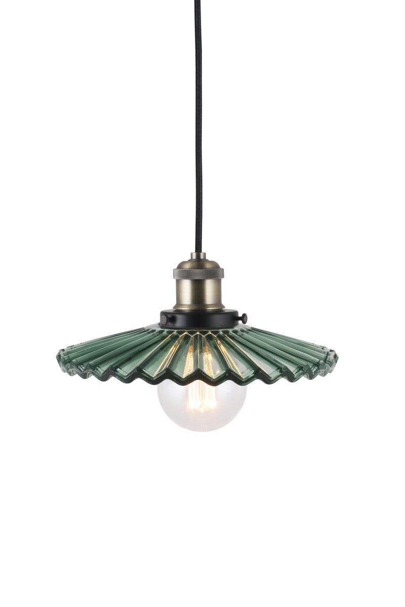 Cobbler 25 Rippvalgusti, Roheline - Globen Lighting - snug.ee