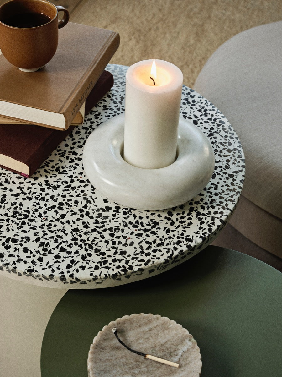 Agari Ümmargune Abilaud, Terrazzo - Broste Copenhagen - snug.ee 