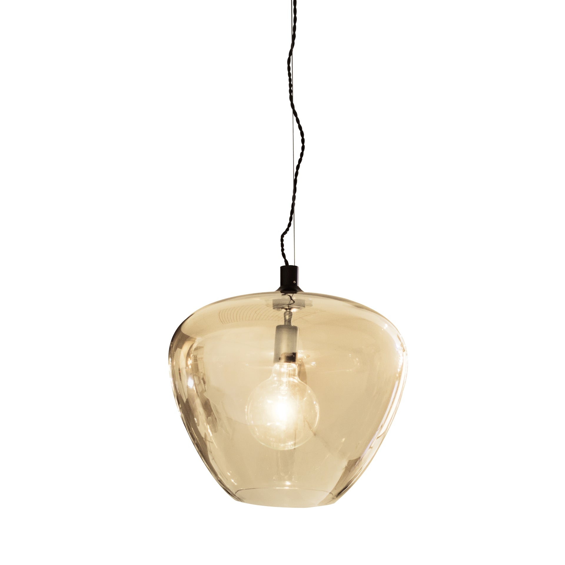 Bellissimo Grande Rippvalgusti, Amber - By Rydens - snug.ee