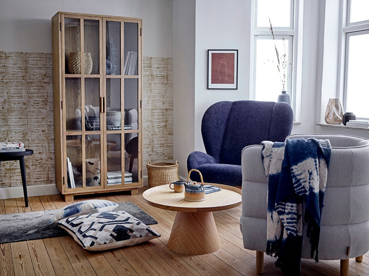 Luana Ümmargune Diivanilaud, Tamm - Bloomingville - snug.ee