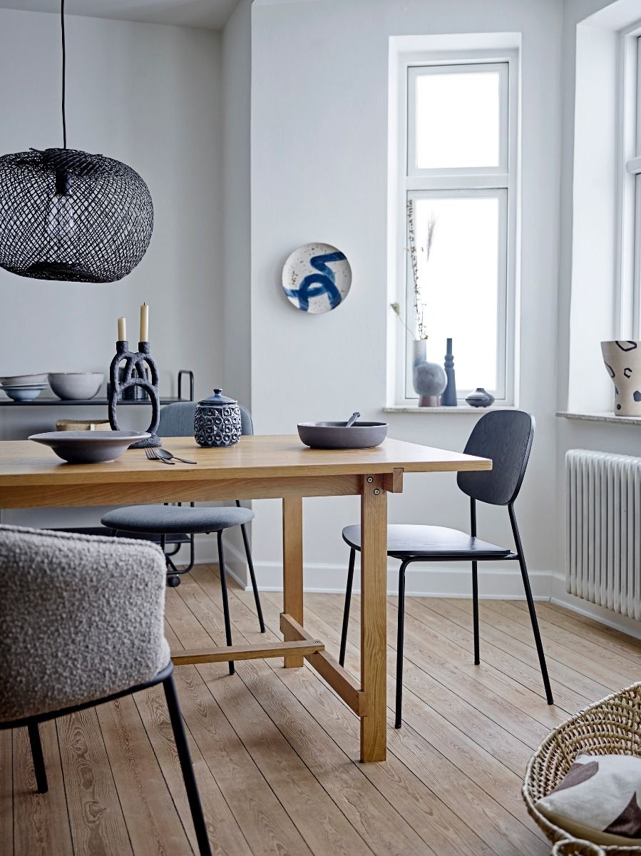 Bair Punutud Laevalgusti, Must - Bloomingville - snug.ee