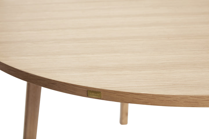 Ground Ümmargune Söögilaud ø115 cm, Tamm - Hübsch -  snug.ee