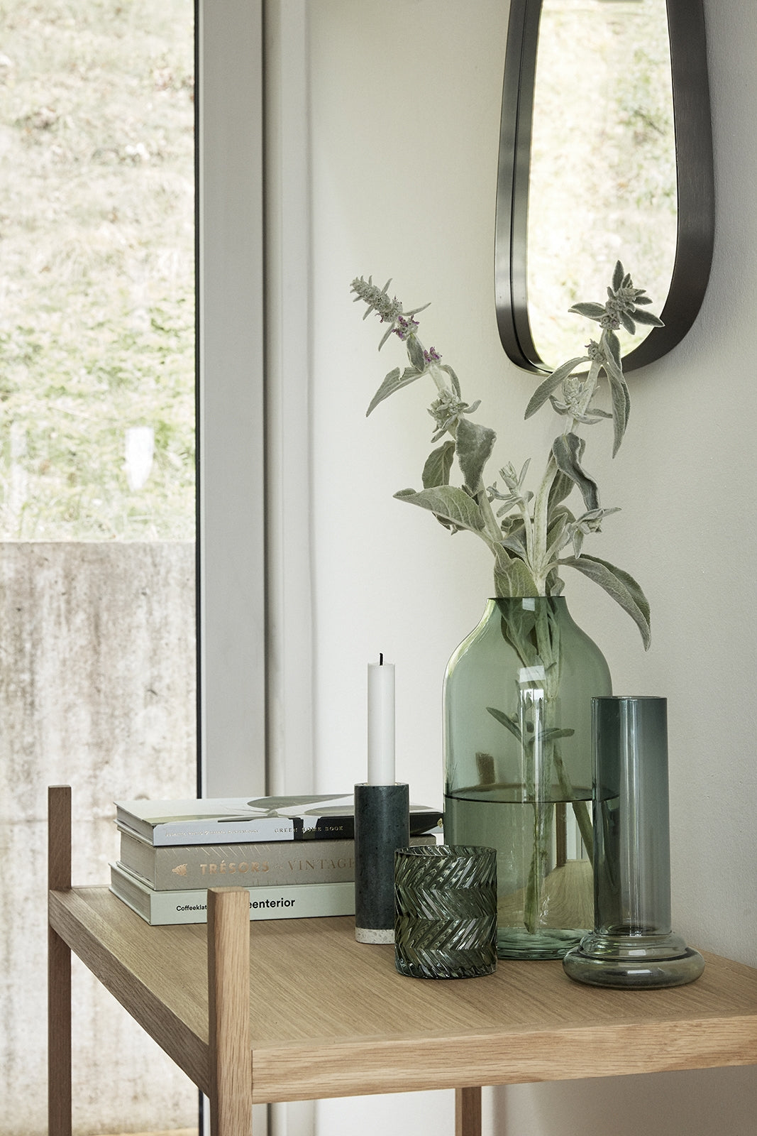 Library Riiul, Tamm - Hübsch -  snug.ee