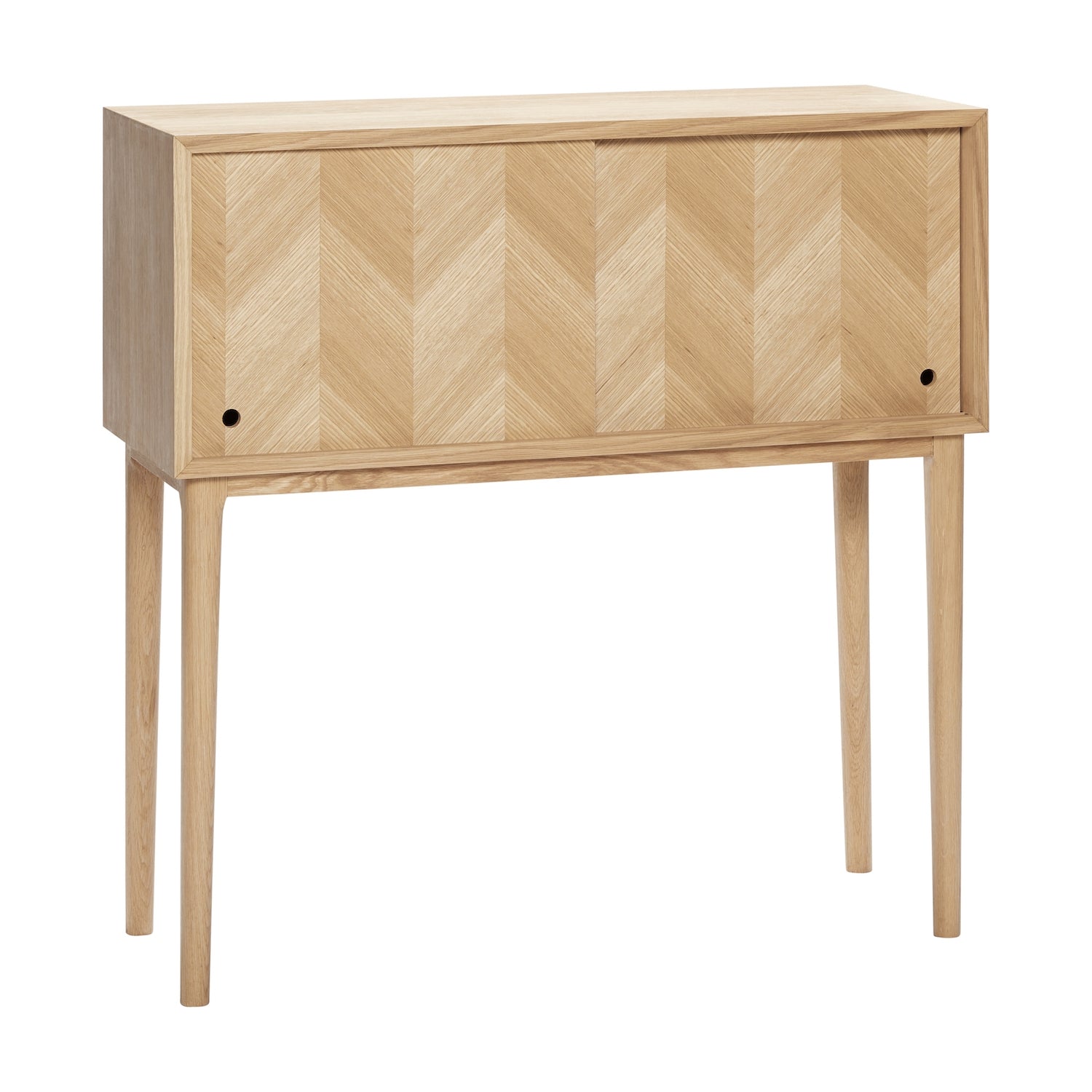 Herringbone Kummut, Tamm - Hübsch - snug.ee