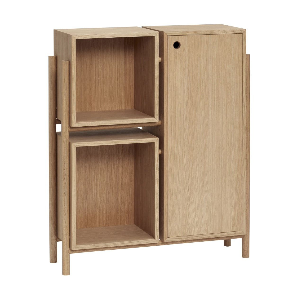 Cube Kapp, Tamm - Hübsch - snug.ee