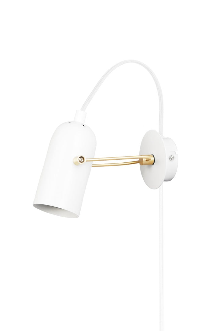 Swan Mini Seinavalgusti, Valge - Globen Lighting - snug.ee
