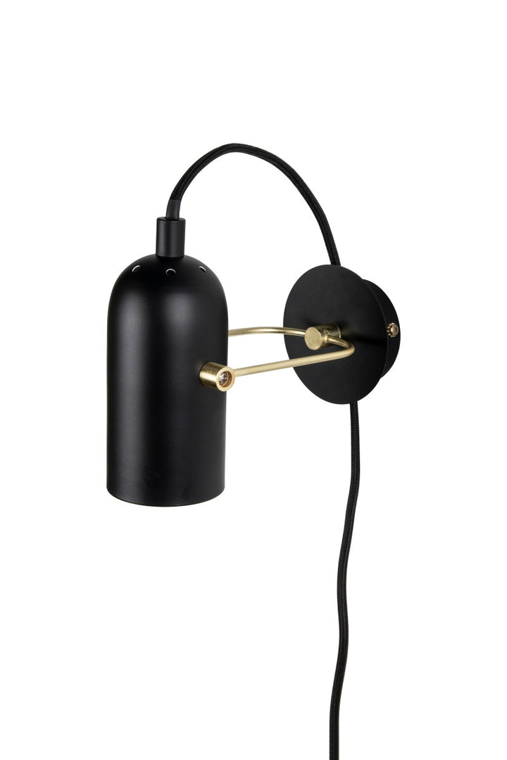 Swan Mini Seinavalgusti, Must - Globen Lighting - snug.ee