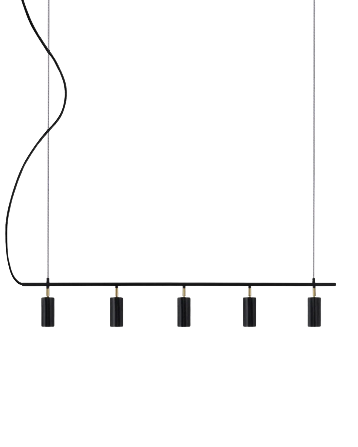 Hubble Long 5 Rippvalgusti, Must