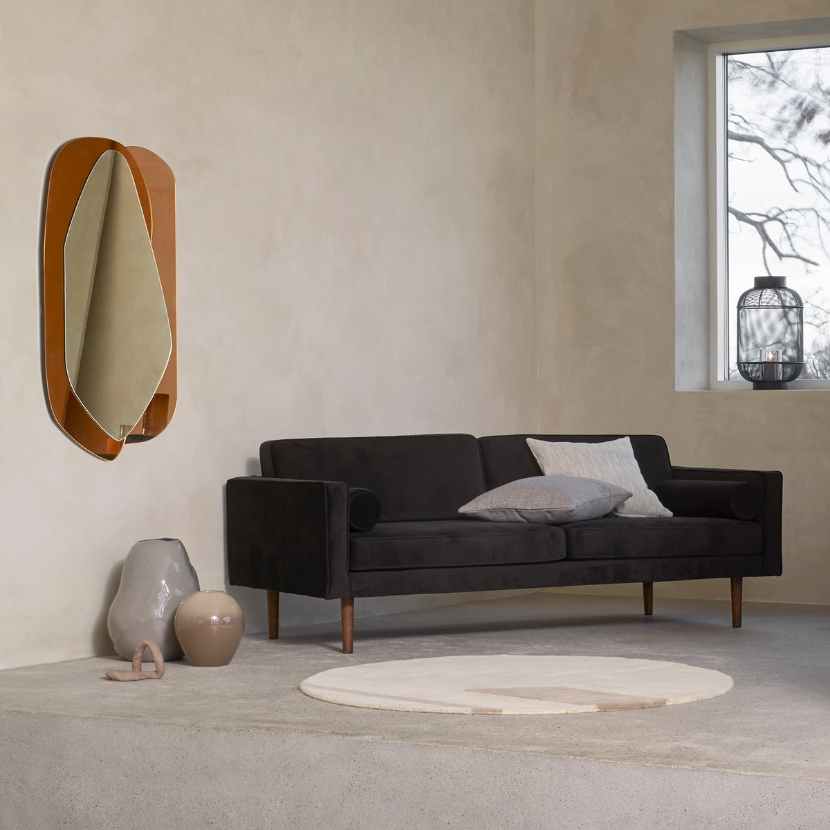 Wind Diivan, Black - Broste Copenhagen - snug.ee
