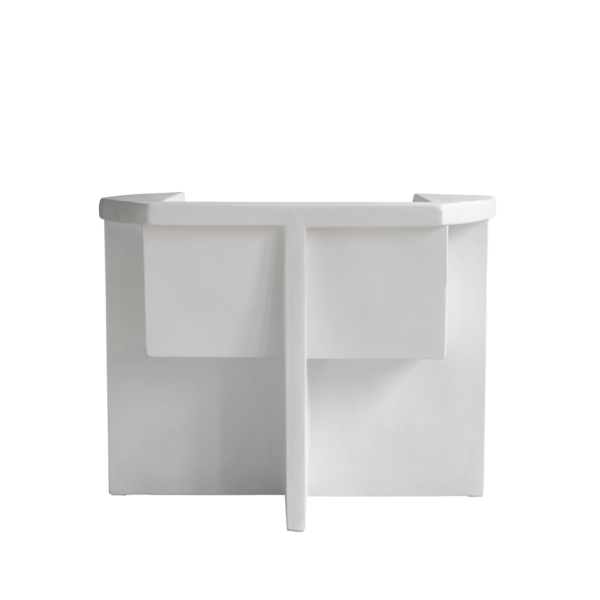 Brutus Lounge Tool, Valge - 101 Copenhagen - snug.ee