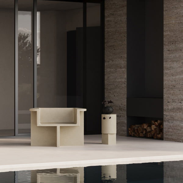 Brutus Lounge Tool, Sand - 101 Copenhagen - snug.ee