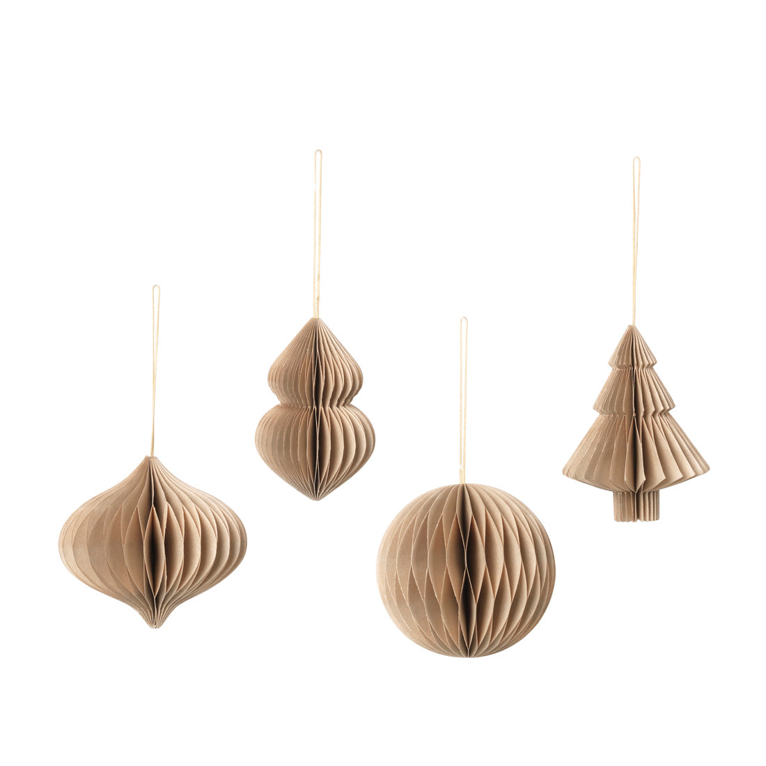 Paberist Kuuseehted Deko, Natural Brown - Broste Copenhagen - snug.ee 