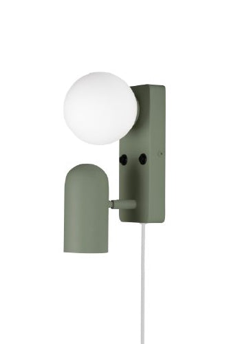Doppio Seinavalgusti, Roheline - Globen Lighting - snug.ee
