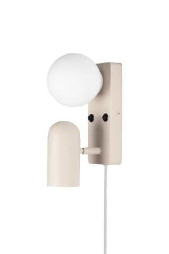Doppio Seinavalgusti, Beež - Globen Lighting - snug.ee