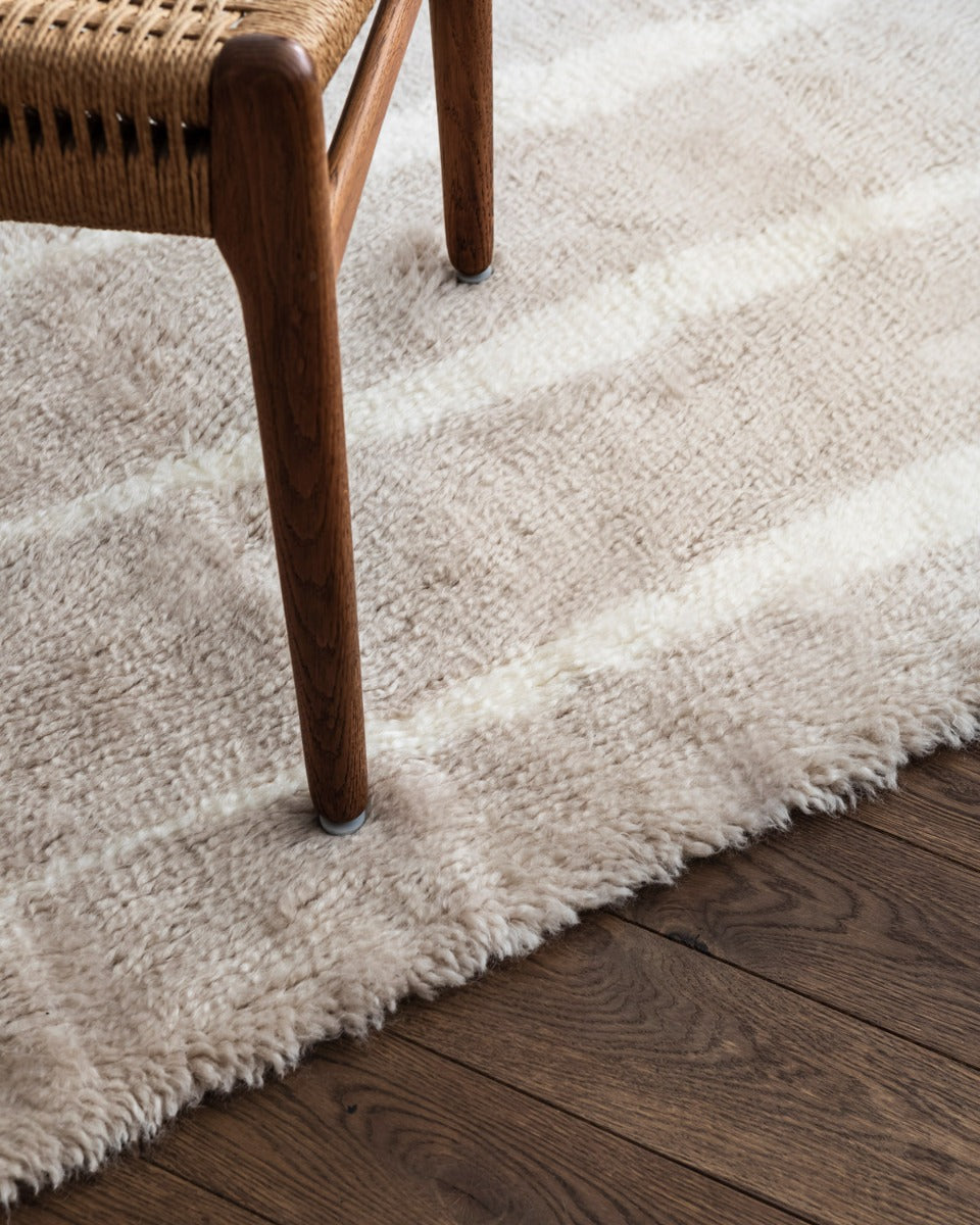Fjord Villavaip, Pale Sand - Nordic Knots - snug.ee