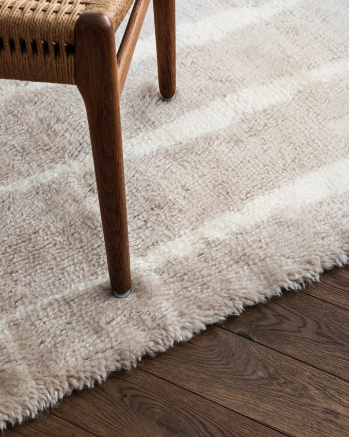 Fjord Villavaip, Pale Sand - Nordic Knots - snug.ee