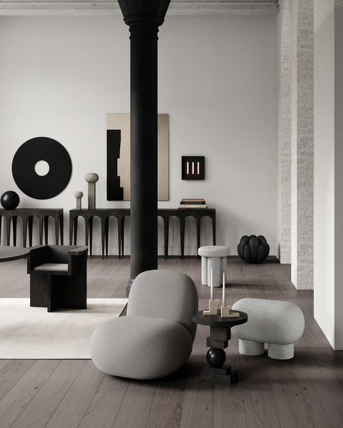 Toe Flat Lounge Tool, Taupe - 101 Copenhagen - snug.ee