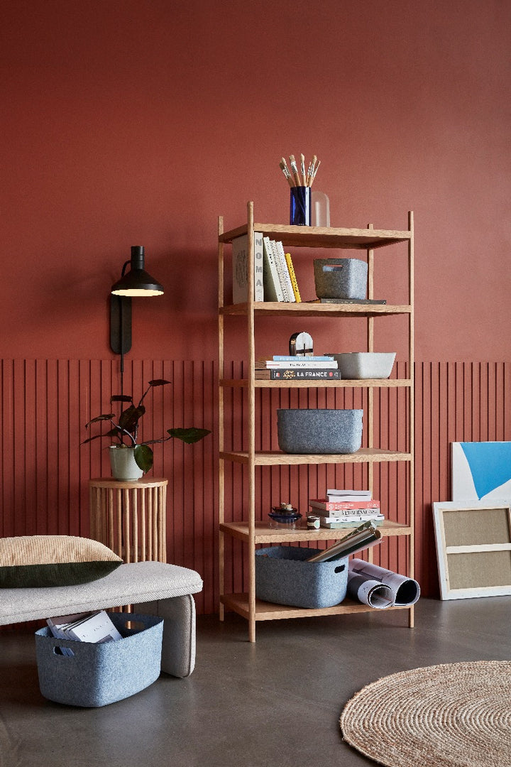 Tora Seinavalgusti, Must - Hübsch - snug.ee