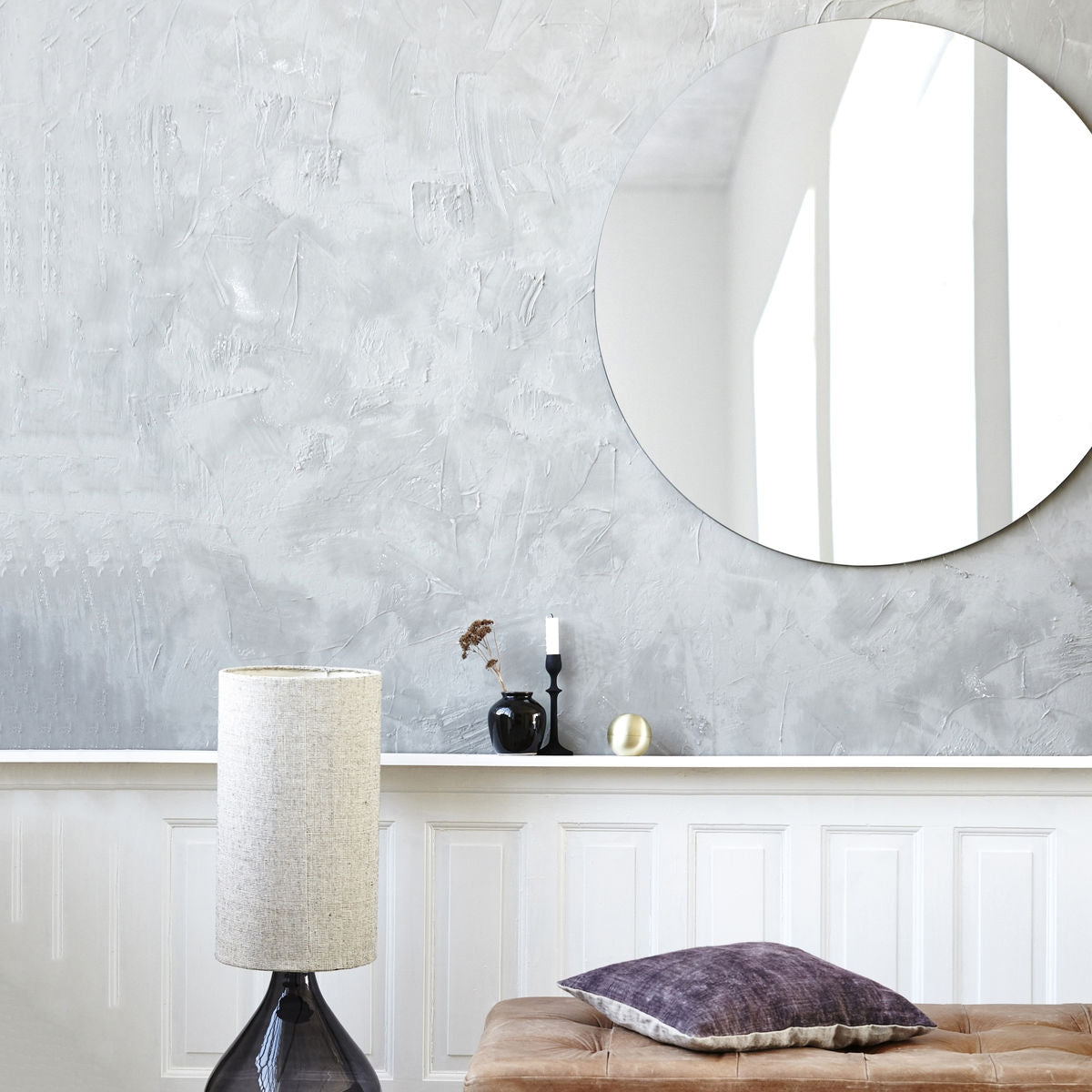 Clear Walls Ümmargune Peegel - House Doctor - snug.ee