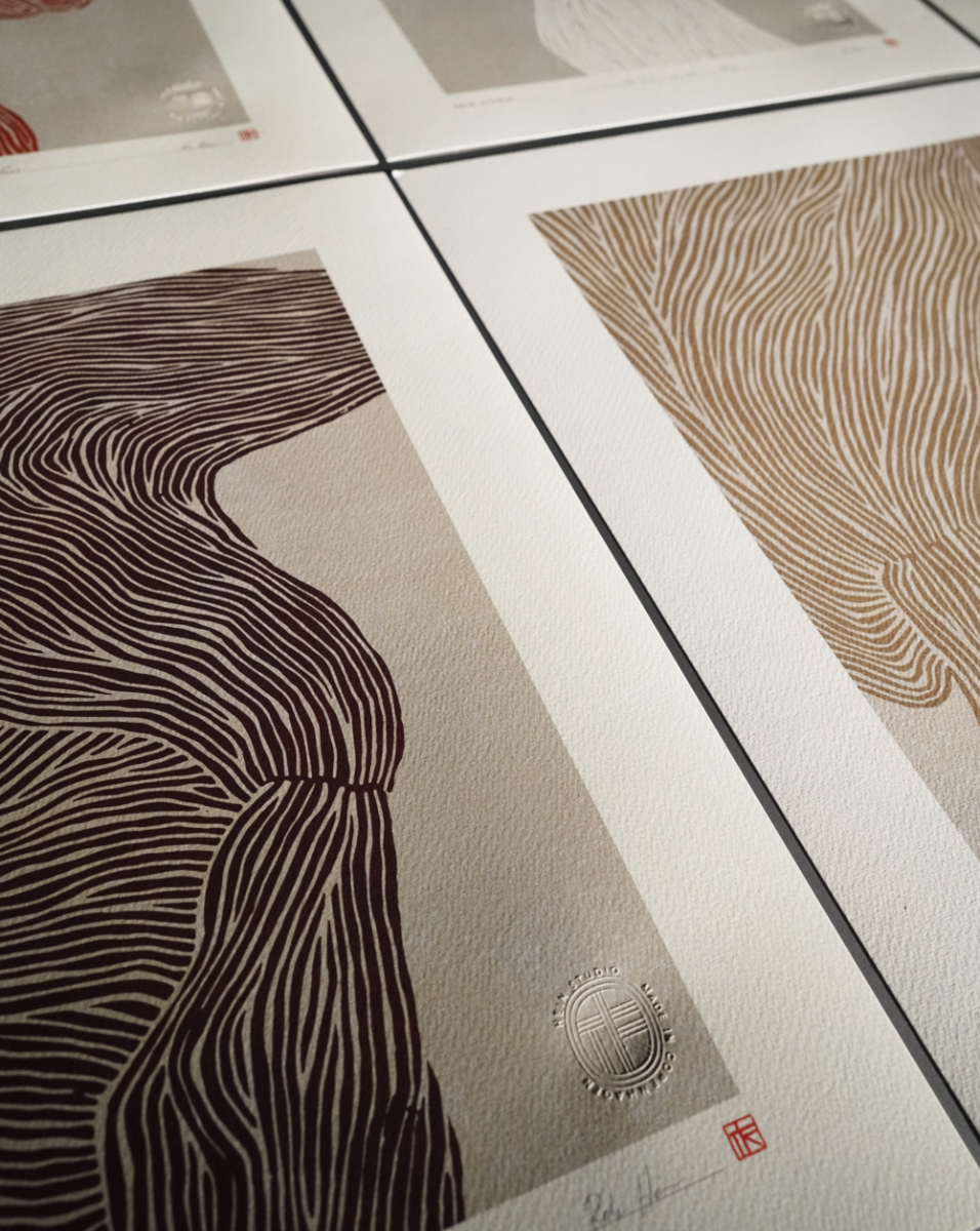 Hein Studio THE LINE no. 22 / 40 x 50 cm illustratsioon - Hein Studio - snug.ee
