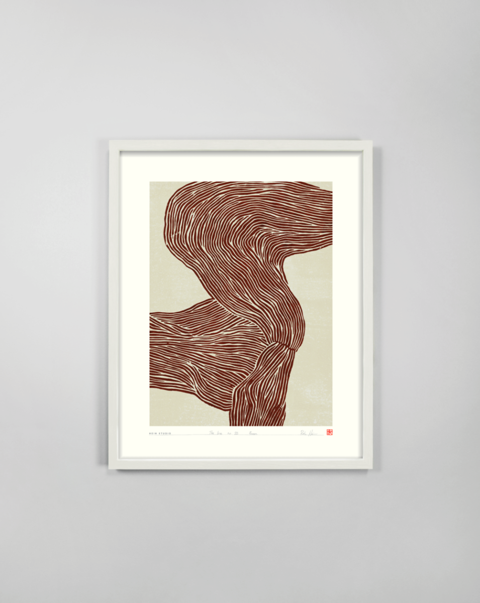 Hein Studio THE LINE no. 22 / 40 x 50 cm illustratsioon - Hein Studio - snug.ee