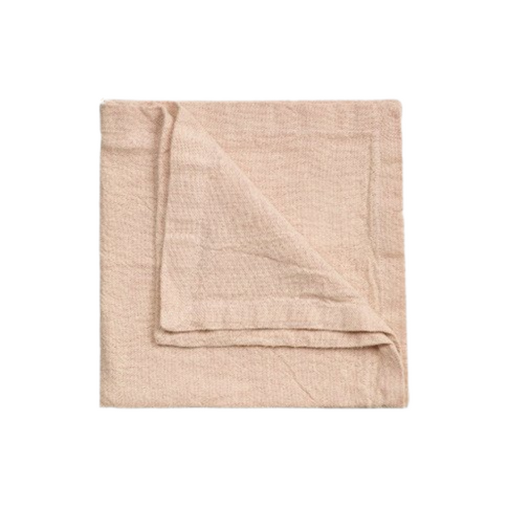 Hedvig Salvrätik 45x45 cm, Dusty Pink - Linum - snug.ee