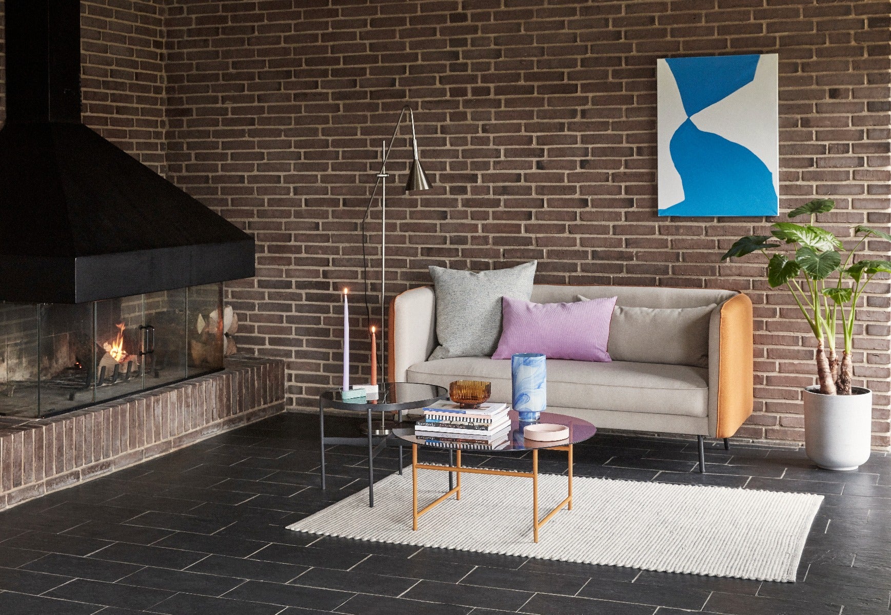 Pond Diivanilaud, Amber - Hübsch - snug.ee